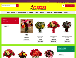 florenceblooms.com screenshot