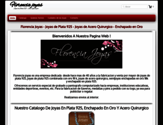 florenciajoyas.com.ar screenshot
