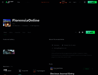 florensiaonline.deviantart.com screenshot