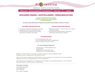 florentina-coaching.de screenshot