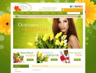 floreriasanborjarosaliz.com screenshot