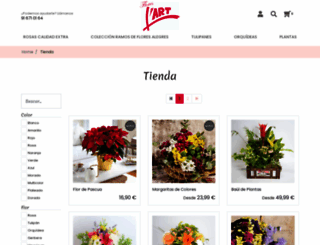 flores4you.com screenshot