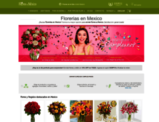 floresamexico.com.mx screenshot