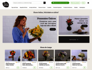 floresonline.com.br screenshot