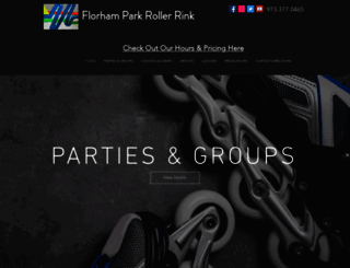 florhamparkrollerrink.com screenshot