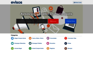florianopolis.evisos.com.br screenshot