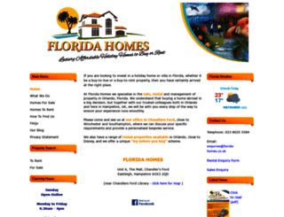 florida-homes.co.uk screenshot