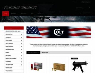 floridaarmory.com screenshot
