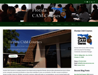 floridacamcourses.com screenshot