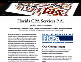 floridacpaservices.com screenshot