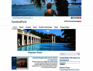 floridafunandfork.com screenshot