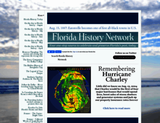 floridahistorynetwork.com screenshot
