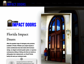 floridaimpactdoors.com screenshot