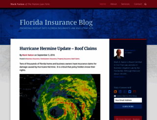 floridainsuranceblog.com screenshot