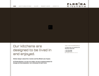 floridakitchens.com.au screenshot