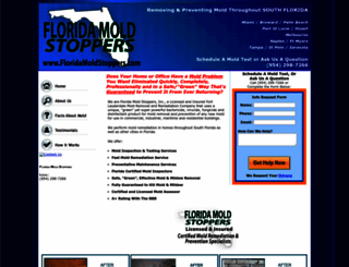 floridamoldstoppers.com screenshot