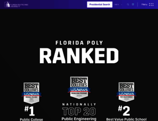 floridapoly.edu screenshot