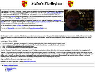 florilegium.org screenshot