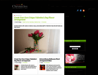 floristchronicles.com screenshot
