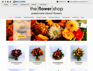 florists-bassett.com screenshot