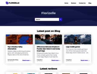 florizelle.com screenshot