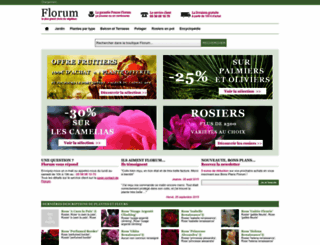 florum.fr screenshot
