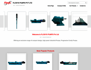 flosyspumps.in screenshot