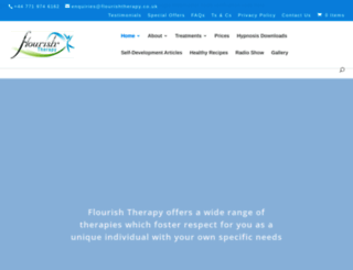 flourishtherapy.co.uk screenshot