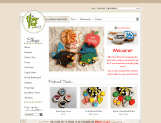 flourpotcookies.com screenshot