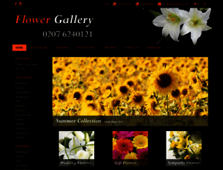 flower-gallery.co.uk screenshot