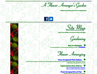 flowerarranging.me.uk screenshot