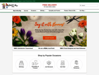 flowerartinc.com screenshot