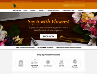 flowerboxnd.com screenshot
