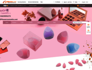 flowercosmetics.en.alibaba.com screenshot
