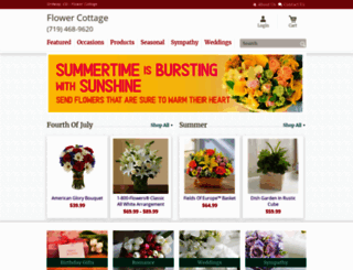 flowercottagecolo.com screenshot