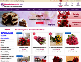 flowerdeliveryindia.com screenshot