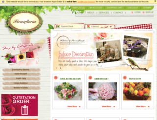 flowerflorist.com.my screenshot