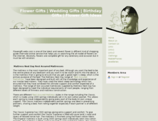 flowergift.webs.com screenshot