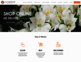 flowerhub.com.au screenshot