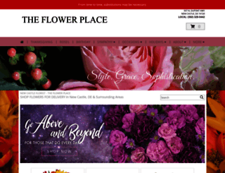 flowerplaceofnewcastle.com screenshot