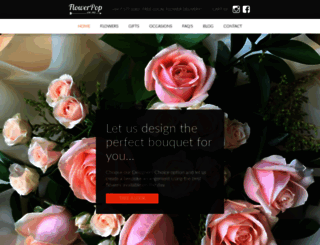 flowerpopfinal.foxycart.com screenshot