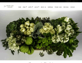 flowerpotflorist.com.au screenshot