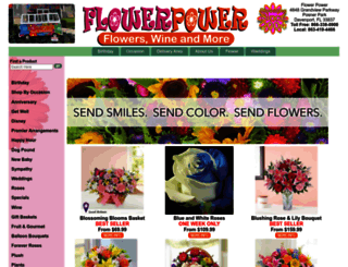 flowerpowerdavenport.com screenshot