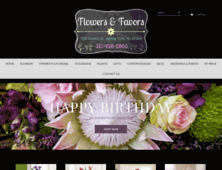 flowersandfavorsjc.com screenshot