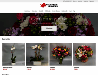 flowersandservices.com screenshot