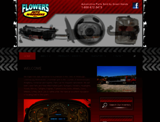 flowersautowreckers.com screenshot