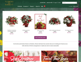 flowersbybarrett.com screenshot