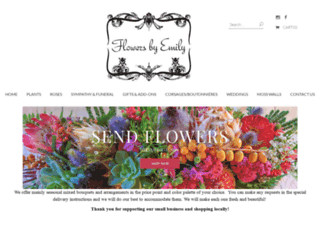flowersbyemily.com screenshot