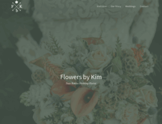 flowersbykim.com screenshot