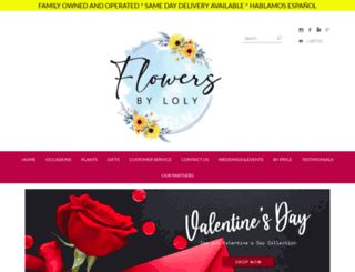 flowersbylolys.com screenshot